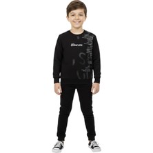 Baglan Erkek Çocuk Önü Baskılı Sweatshirt BGL-ST05245