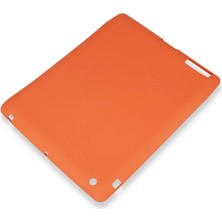 No35 Newface Ipad 4 9.7 Kılıf Evo Tablet Silikon - Turuncu