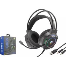 Lims Store Hadron G885 Gaming Kulaklık 2-3.5mm + USB Siyah