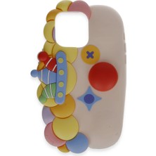 xirshop Iphone 15 Pro Kılıf Poky Karakter Silikon Kapak - Desen 7