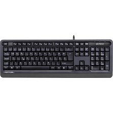 Maxdora A4 Tech FK10 F USB Fsytyler Gri Tr Fn-Multimedya Klavye