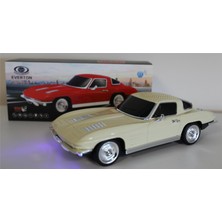 Rory Everton RT-1956 Bej Arabalı Bluetooth Fm-Usb-Tf-Aux Şarjlı Nostaljik Radyo