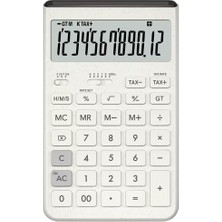 Maxdora Casio JT-200T-WE 12 Hane Beyaz Masa Üstü Hesap Makinesi