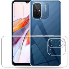 No35 Newface Xiaomi Redmi 12C Kılıf Lüx Şeffaf Silikon