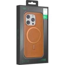 No35 Venco Iphone 16 Pro Puskas Magsafe Kapak - Titan Gri