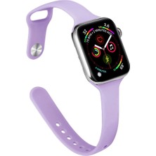 No35 Newface Apple Watch 42MM Klasik Kordon - Lila