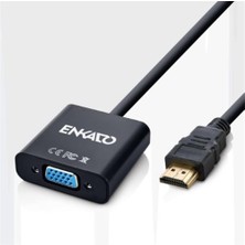 Stylmenplus Enkado EKD-HV10 HDMI To 1080P VGA + Audi̇o Adapter