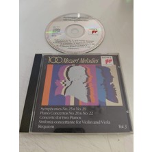 Plakperest Wolfgang Amadeus Mozart – 100 Mozart Melodies / Vol.3  -  Almanya Basım  CD Albüm-2.el
