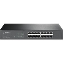 Maxdora Tp-Link TL-SG1016D 16 Port 10-100-1000 Mbps Switch Çelik Kasa Rack Mount