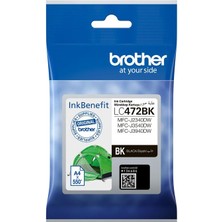 AK-SA-STR Brother LC472BK Black Siyah 550 Sayfa Kartuş MFC-J2340-J3540-J3940
