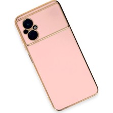 No35 Newface Xiaomi Poco M5 Kılıf Volet Silikon - Pembe
