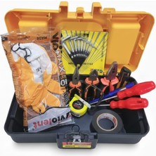 ToolBox Profesyonel 14 Inç Dolu Takım Çantası Seti ,3 Parça Tam Teçhizatlı Ev ve Atölye Seti