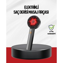 No35 Saç Büyüme Destekleyici Elektrikli Masaj Tarak Yağ Aplikatörlü