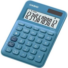 Lims Store Casio MS-20UC-BU 12 Hane Mavi Masa Üstü Hesap Makinesi