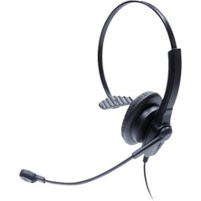 Dukkanıum Karel KLK214 Mikrofonlu Operatör Kulaklığı