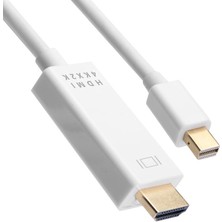 Cash Dukkan Dark DK-CB-MDPXHDMIL184K 1.8 Metre Mini Displayport To HDMI Kablo (Altın Uçlu 2160P)