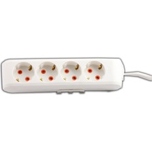 Stylmenplus Viko Multı-Let VM41 4lü 1mt Kablolu Priz (90113401)