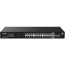 Negok Tenda TEG2228P-24-410W 24 Port 10-100-1000 + 2 Port Sfp + 2 Port Uplink Cloud Yönetilebilir