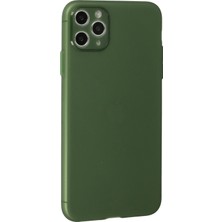 No35 Newface Iphone 11 Pro Max Kılıf Puma Silikon - Yeşil