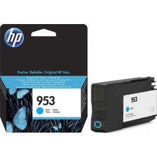 Negok Hp 953 Cyan Mavi Kartuş F6U12AE