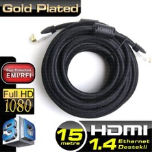 Dukkanıum Dark Dk Hd CV14L150A90 1,5mt HDMI 4K - 3D Destekli Altın Uçlu Kablo