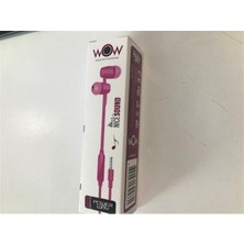 Tuba Toptaş Powerway Wow Pink Kulak Içi Mikrofonlu Ses Kontrolli Kulaklık