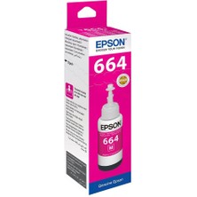 Maxdora Epson T6643 Magenta Kırmızı Şişe Mürekkep T66434A