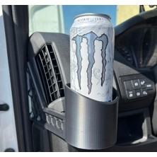 Printkuca Ducato Jumper Boxer Uyumlu Pratik Araç İçi Isıya Dayanıklı PETG 2 Adet Bardak Tutucu