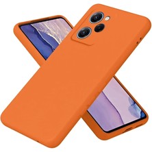 xirshop Xiaomi Poco X5 Pro 5g Nano Içi Kadife Silikon - Turuncu