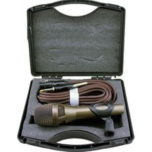 Stylmenplus Sline T-MKE01 Audio Premium Seri Metal Gövde Kablolu El Mikrofunu Çantalı