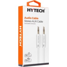 Tuba Toptaş Hytech HY-X70 1m Beyaz 3.5mm Stereo Ses Kablosu
