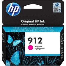 Tuba Toptaş Hp 912 Magenta Kırmızı Kartuş 3YL78A