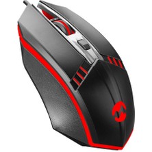 Uslucan Alışveriş Everest SM-X97 R-Star USB 5 Tuşlu Rgb Işıklı 6400DPI Gaming Oyuncu Mouse