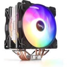 Cash Dukkan Dark Freezer X123 Duo 2X120MM Fixed Rgb Fanlı Kule Tipi Soğutucu