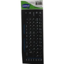 Uslucan Alışveriş Addison 300168 Arapça Q Klavye Stıker