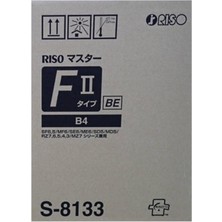 No35 Riso S-8133E S-6976E S-7610 S-4249 B4 Orjinal Master F Type 33E EZ-230-231 RZ-230