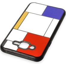 No35 Newface Samsung Galaxy J7 Kılıf Mirror Desenli Kapak - Mirror - 9