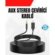 No35 1 Metre Lightning To Aux Çevirici Kablo Stereo Ses Yüksek Kalite