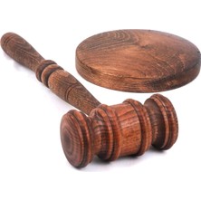 Vizka Ahşap Hakim Tokmağı ,yargıç Tokmağı, Ahşap Çekiç, Çikolata Tokmağı