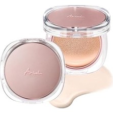 SHC4200 Ariul Ink Feather Cover Lasting Cushion 01 VANILLA-SPF50+ Pa+++ Korumalı Kalıcı Yapıda Kapatıcı Cus