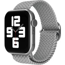 No35 Newface Apple Watch 42MM Star Kordon - Gri