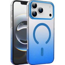 xirshop Apple Iphone 17 Pro Glossy Magsafe Kapak - Mavi