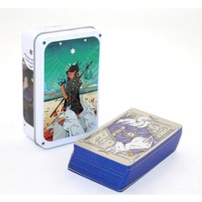 Ecoport Metal Kutulu Tarot Kartı White Numen