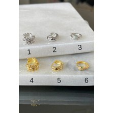 Jaida Moda Kadın 316L Cerrahi Çelik Figürlü Halka Tragus Helix Piercing