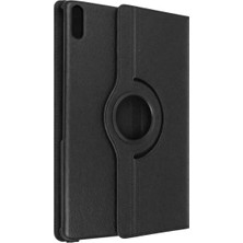 xirshop Huawei Matepad 11 10.9 360 Tablet Deri Kılıf - Siyah