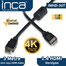 Maxdora Inca IMHD-30T 3mt Hdmı-M-Hdmı-M Kablo