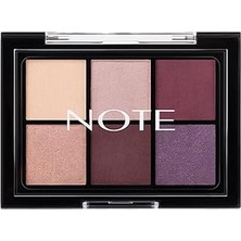 SHC4200 Note Cosmetics Eyeconic Eyeshadow Palette Mat ve Işıltılı Toz Göz Far Paleti - 01 Earth