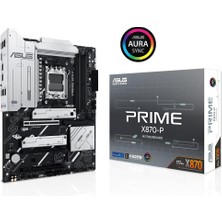 Tuba Toptaş Asus Prime X870-P 8000MHZ(OC) Ddr5 Soket Am5 M.2 HDMI Atx Anakart
