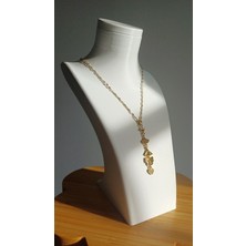 Saba Aksesuar Sabaaksesuarr Çelik Gold Y Kolye