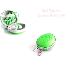 Paxteks Snopy SN-709 Yeşil Kulak Içi Koruma Çantalı Lüks Cep Telefonları Için